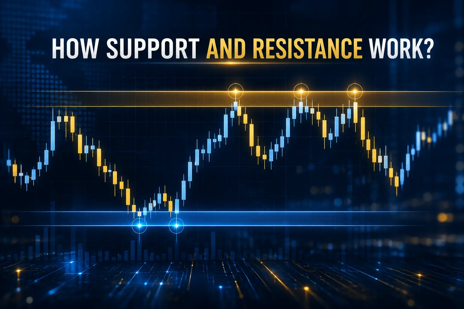 How Support and Resistance Work in Trading